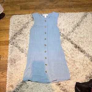 Monteau LA linen blend dress